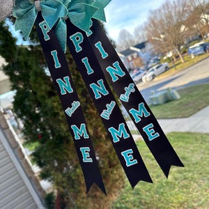 Pin Me Ribbon, Pin Me Cheer, Pin Me Cheer Ribbon, Cheer, Cheerleader ...