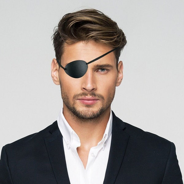 Leather Eye Patch For Man
