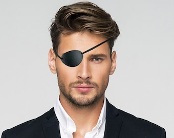 Leather Eye Patch For Man