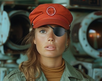 Leather Eye Patch For Woman's