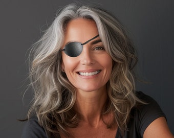 Leather Eye Patch For Woman's