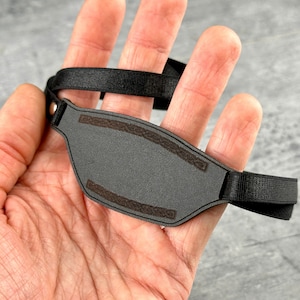 Eye patch, Adult Eye patch, Leather Eye patch, Flat Eye Patch, Black Eye patch, Brown Eye patch, Woman&#39;s Eye Patch, Man Eye Patch