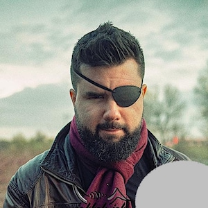 Leather Eye Patch For Man