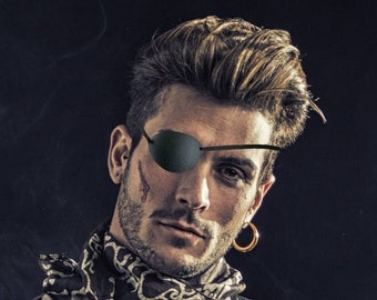 Leather Eye Patch For Man