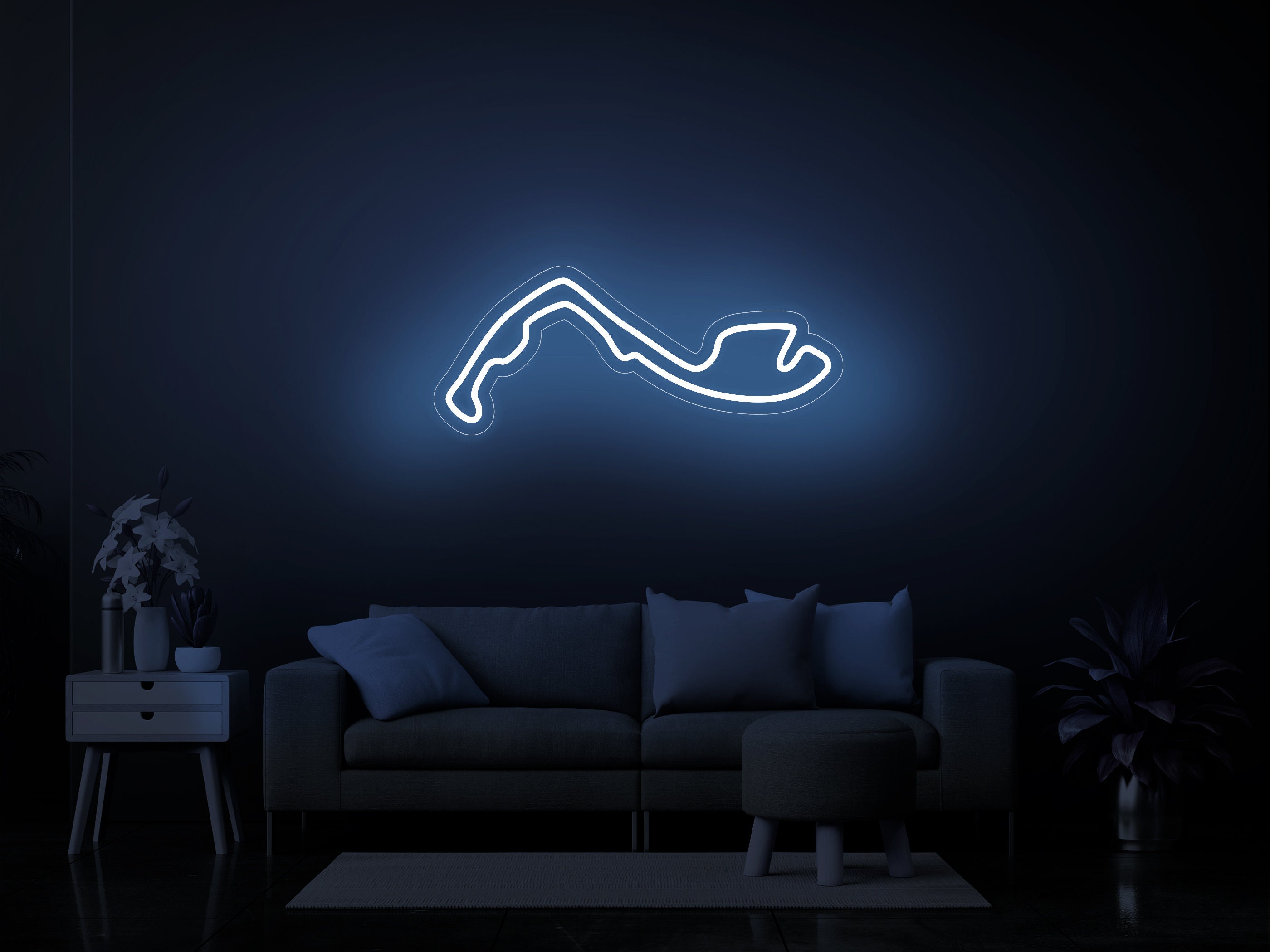 Neon F1 Track Sign Custom Neon Sign Formula One Neon Sign - Etsy