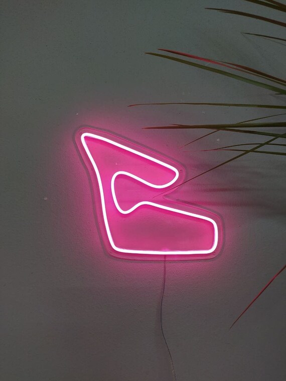 Neon F1 Track Sign Custom Neon Schild Formel 1 Neon Schild - Etsy.de