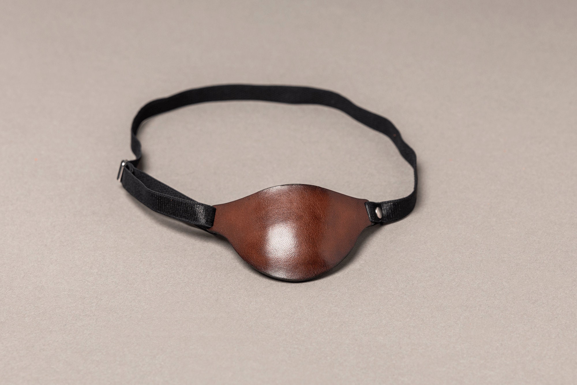 Brown Leather Eye Patch - Etsy