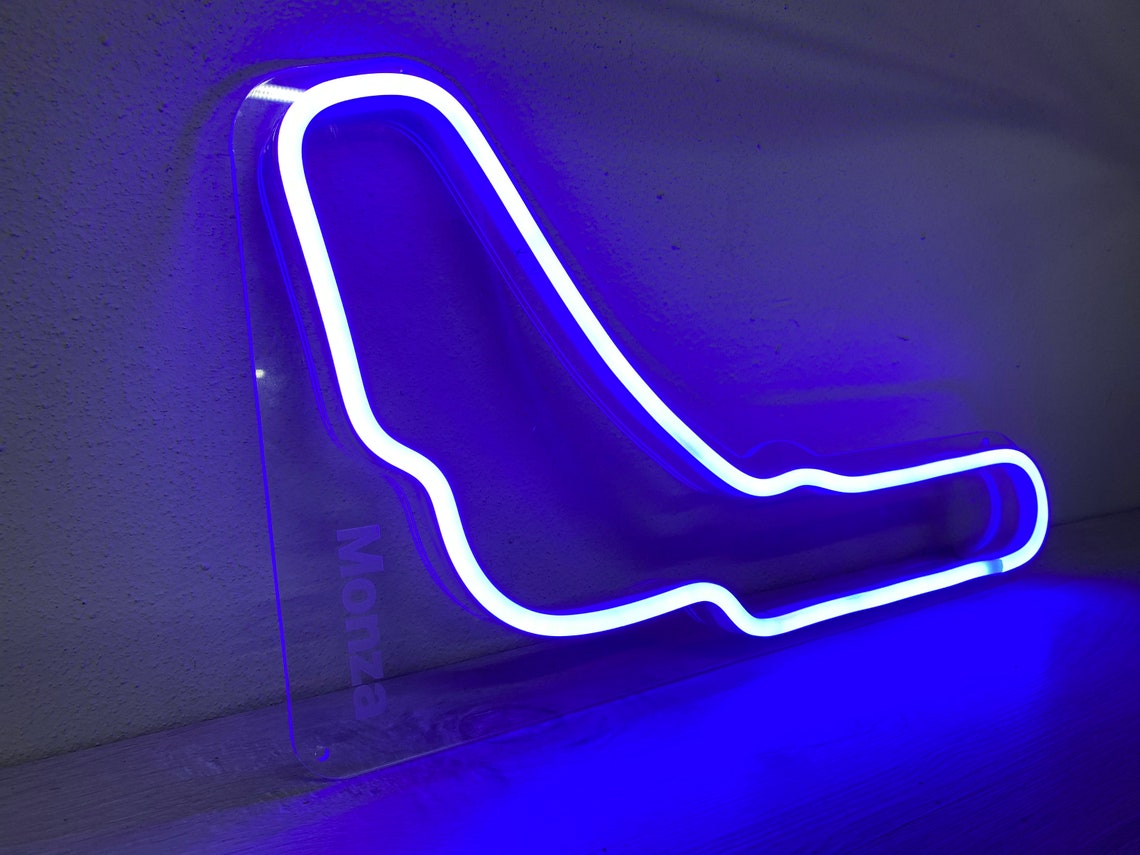 Neon F1 Track Sign Gift for Him Custom Neon Sign Formula - Etsy