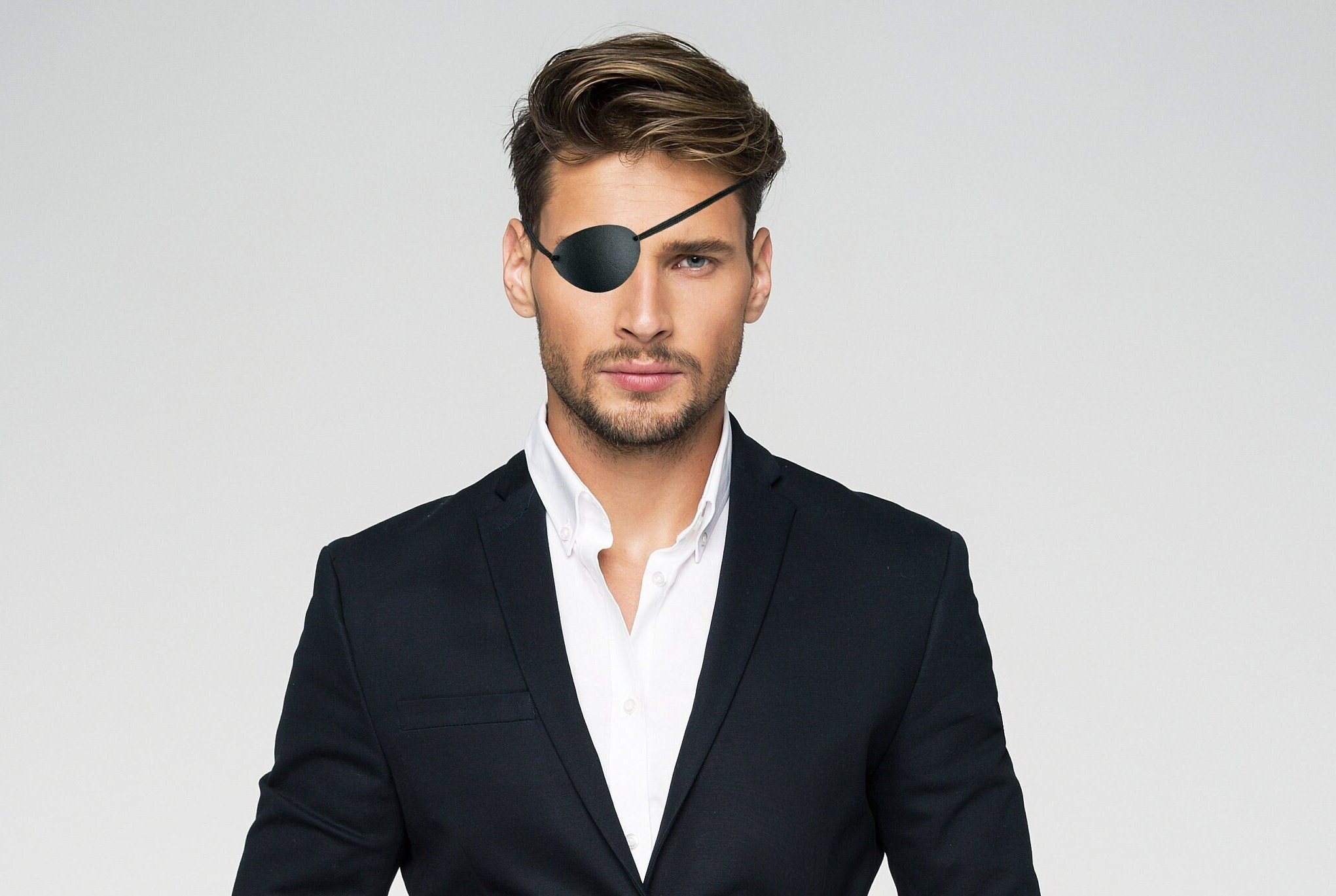 Leather Eye Patch for Man - Etsy