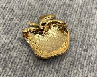 SUPERFINDINGS 10 Stück Apfel Anstecker - Emaille Broschen Für Lehrer Geschenke