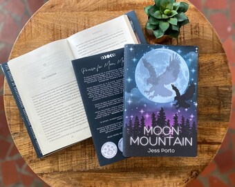 Moon Mountain by Jess Porto, Signed Hardcover, Signed Hardback, Autographed Book