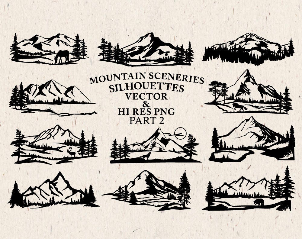 Free Free 261 Mountain Silhouette Svg Free SVG PNG EPS DXF File