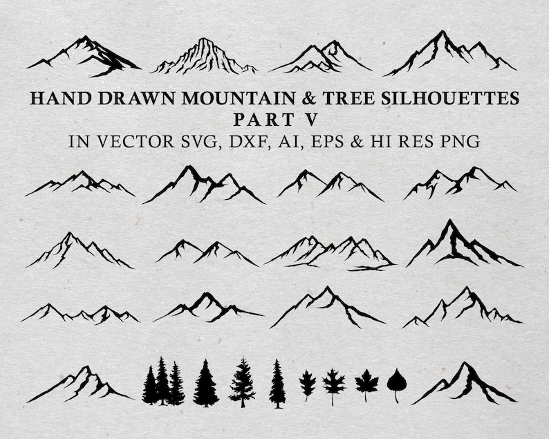 Free Free Mountain Tree Svg 894 SVG PNG EPS DXF File