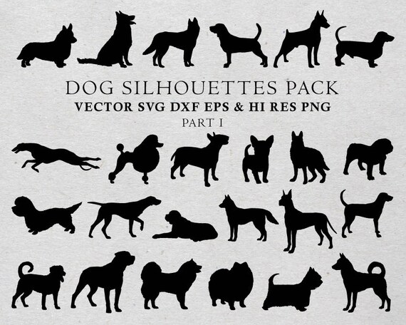 Download Dog Silhouette Clipart Dog Breed Silhouette Dog Clip Art ...
