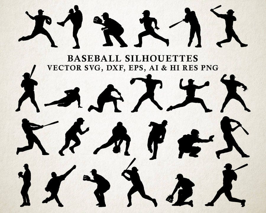 Baseball SVG Cut Files Baseball Clipart Baseball - Etsy