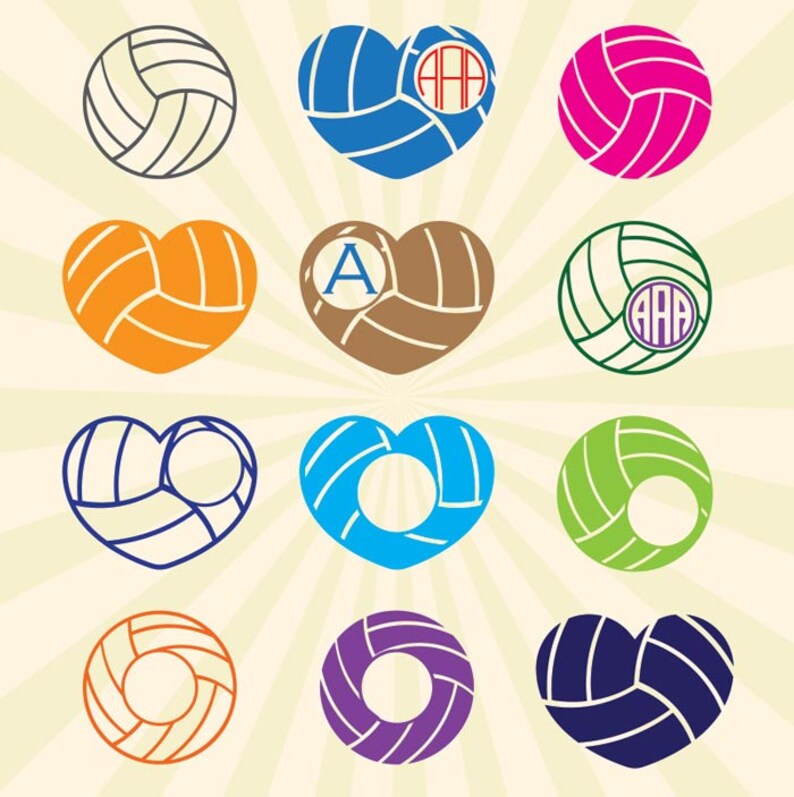 Download Volley Volleyball Monogram Frame Transfer Other Cricut Volley Ball Volleyball Svg Cut Files Silhouette Cameo Vector Svg Dxf Eps Png Clip Art Art Collectibles Eco Mus Pl