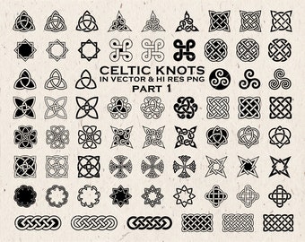 Celtic Knot Clip art Clipart - Celtic Tattoo Clip Art Clipart - Celtic Clip art Clipart PNG Vector SVG EPS Ai dxf Design Elements Download