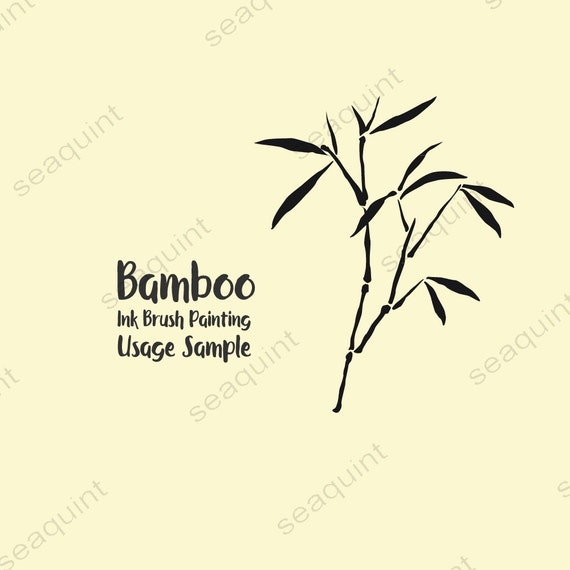 Bamboo ink brush deals
