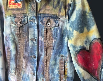 Upcycled Denim Jean Jacket