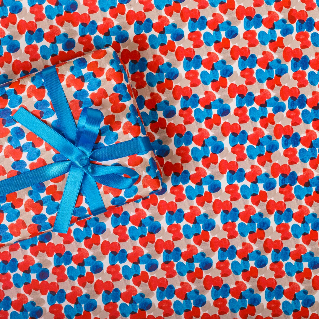 Butterflies Wrapping Paper/ 5sheets Etsy