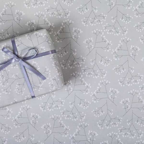 Baby's Breath  Wrapping Paper/ 5sheets