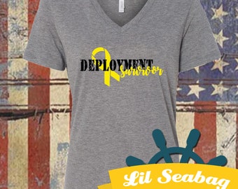 Deplotment Ribbons Yellow Deployment Ribbon - Etsy