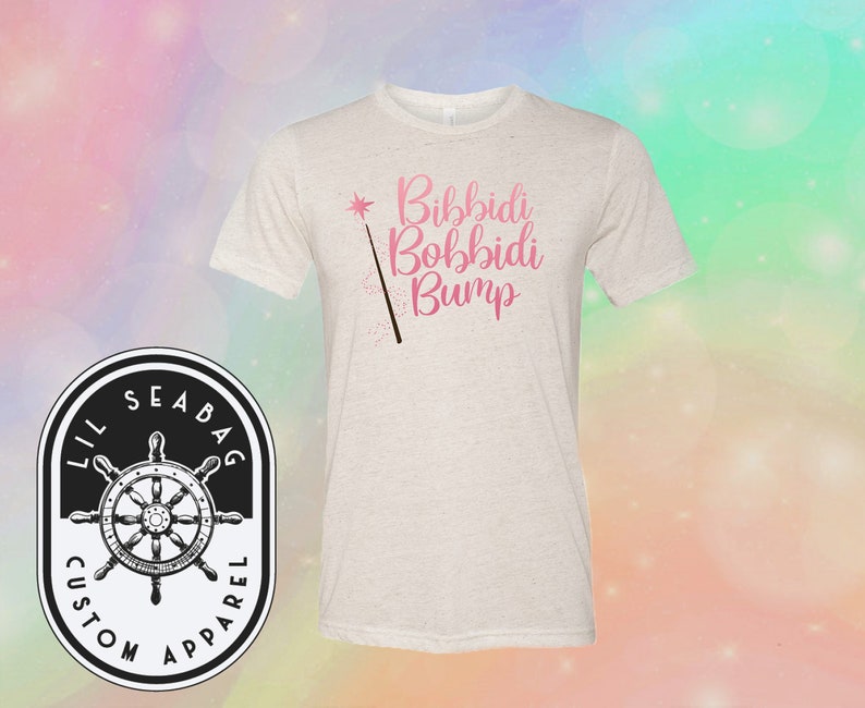 bibbidi bobbidi bump shirt