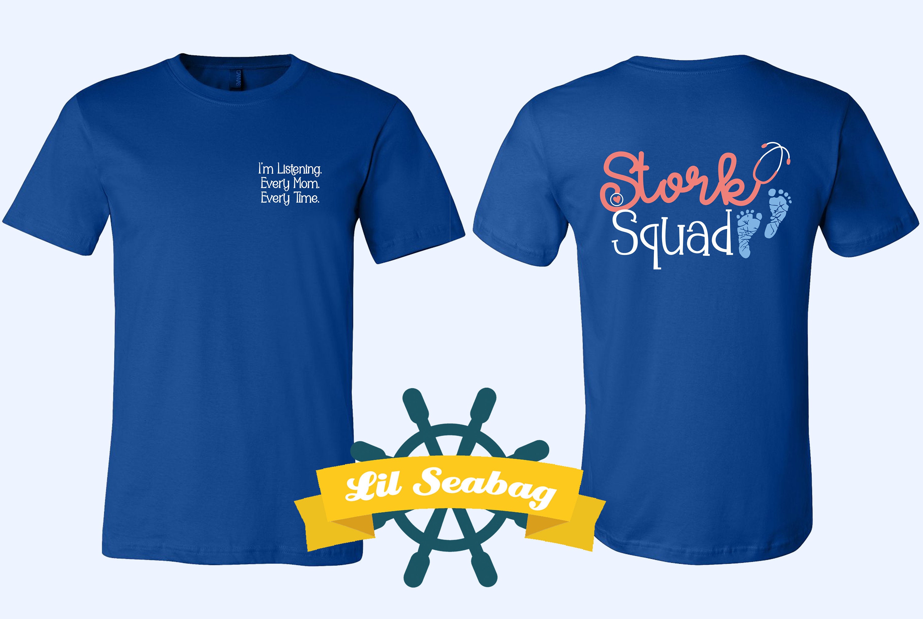 Stork Squad Labor and Delivery Nurse Shirt NICU Shirt - Etsy