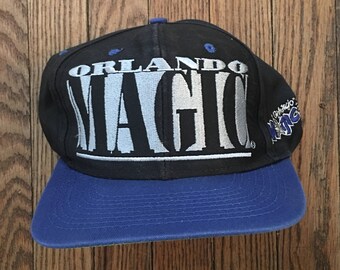Vintage 90s Orlando Magic NBA Snapback Hat Baseball Cap