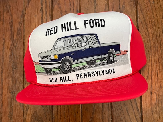 Vintage 80s 90s Deadstock Red Hill Pennsylvania F… - image 1