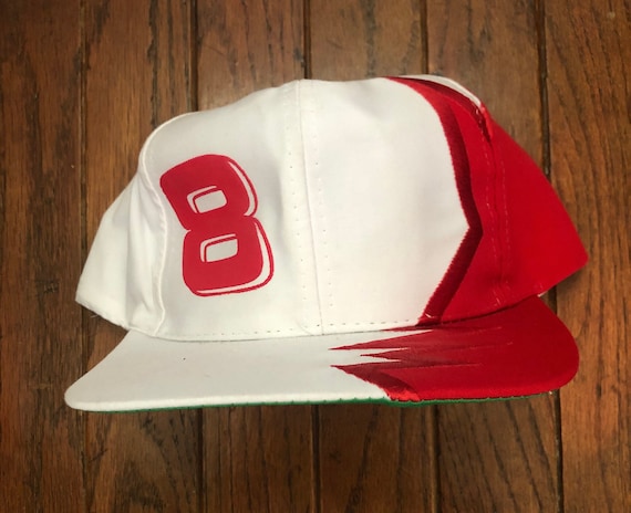 Vintage 80s 90s 8 Blank Strapback Hat 