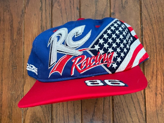 Vintage 80s 90s RC Racing Snapback Hat 