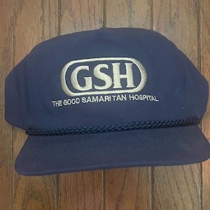 Vintage Trucker Hat Snapback Baseball Cap Good Samaritan Hospital