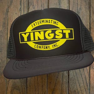 Vintage Yingst Exterminating Company Inc Lebanon Pennsylvania Pest Control Trucker Hat Snapback Hat Baseball Cap