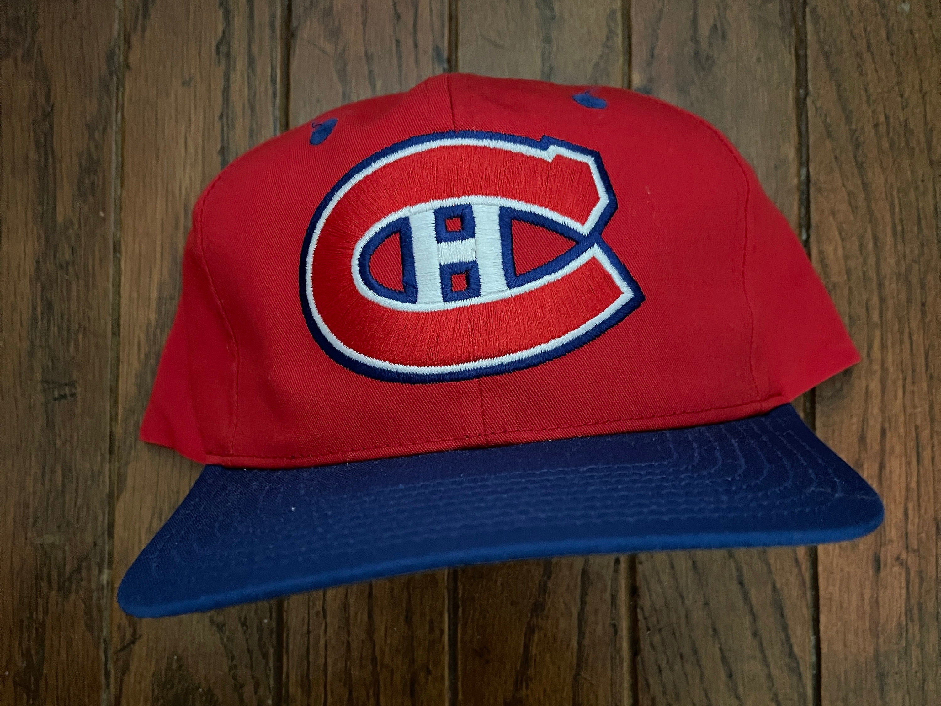 Vintage New With Tag Corduroy Montreal Canadiens Habs Hat