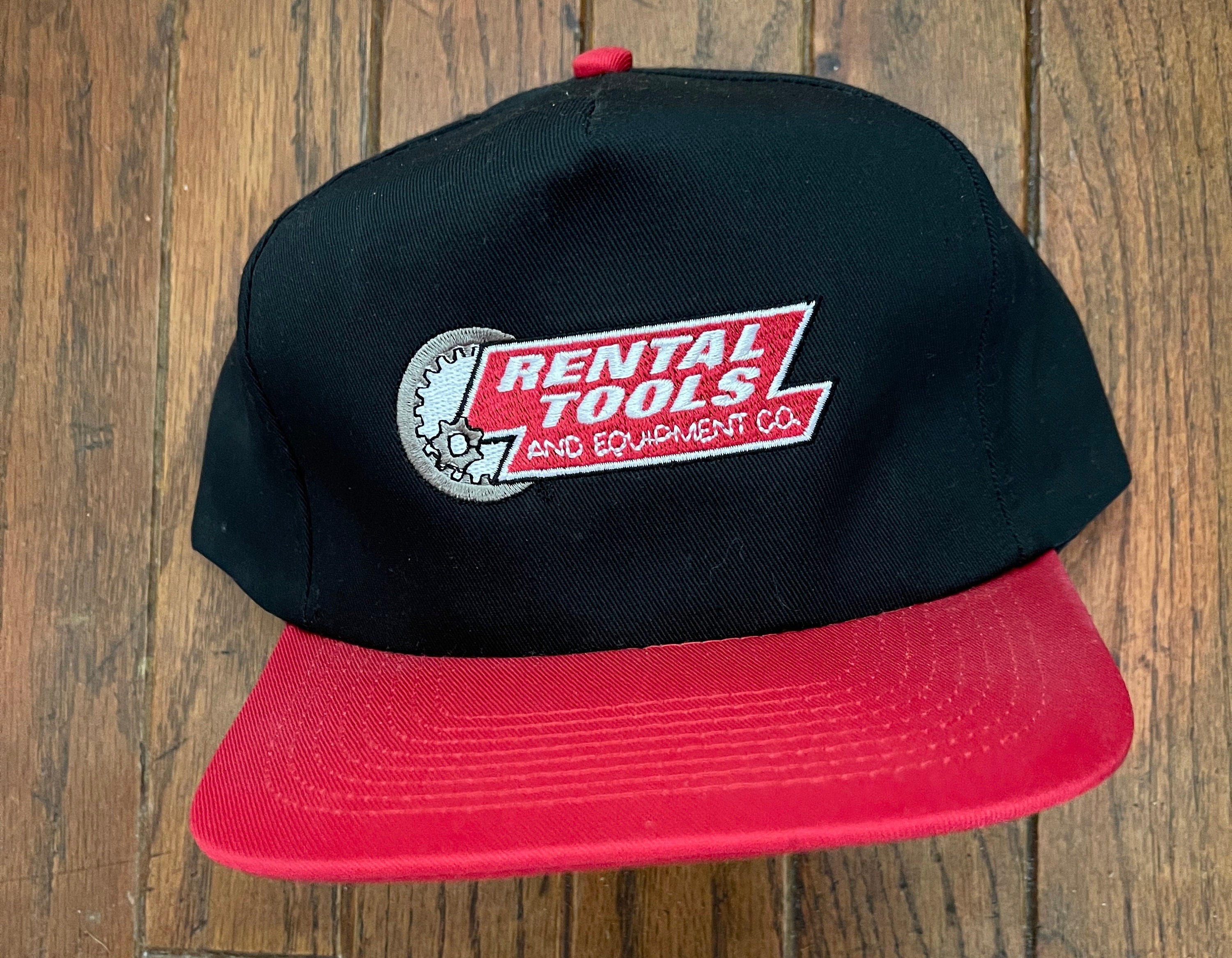 Vintage 80s 90s Rental Tools Snapback 