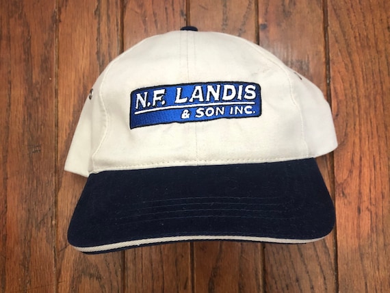 Vintage N F Landis & Son Inc Strapback Hat Baseba… - image 1