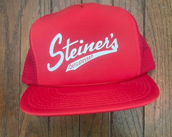 Vintage All You Need Is Love Cap Snapback Trucker Hat Red & White - One Size Vintage All You Need is Love Cap Snapback Trucker Hat Red  main image 2