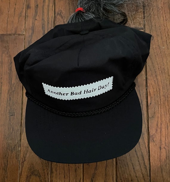 Vintage 80s 90s Bad Hair Day Snapback 