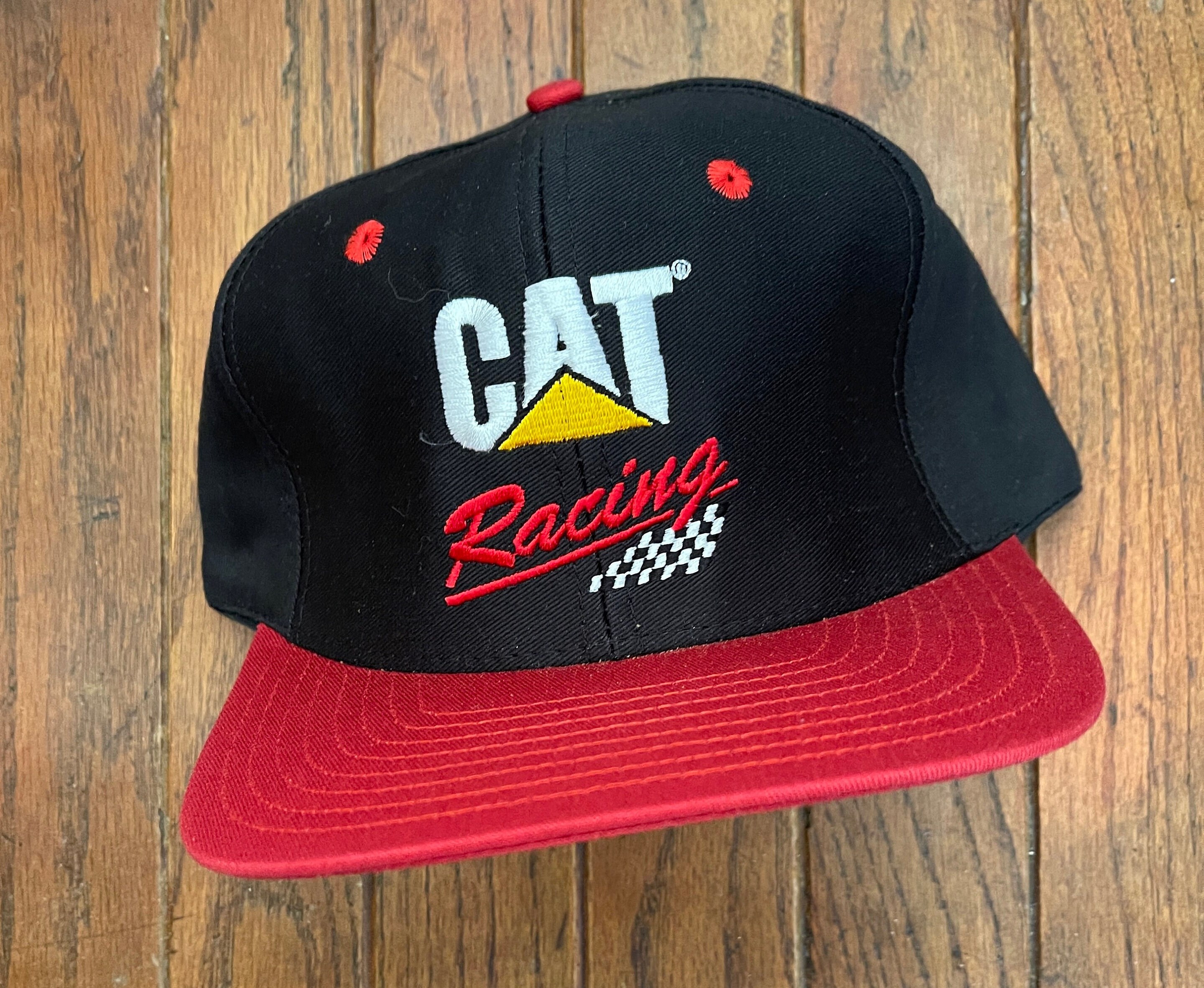 Vintage 80s 90s Cat Caterpillar Racing 