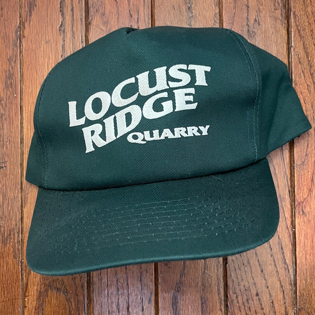 Vintage Trucker Hat Snapback Baseball Cap Locust Ridge Quarry - Etsy