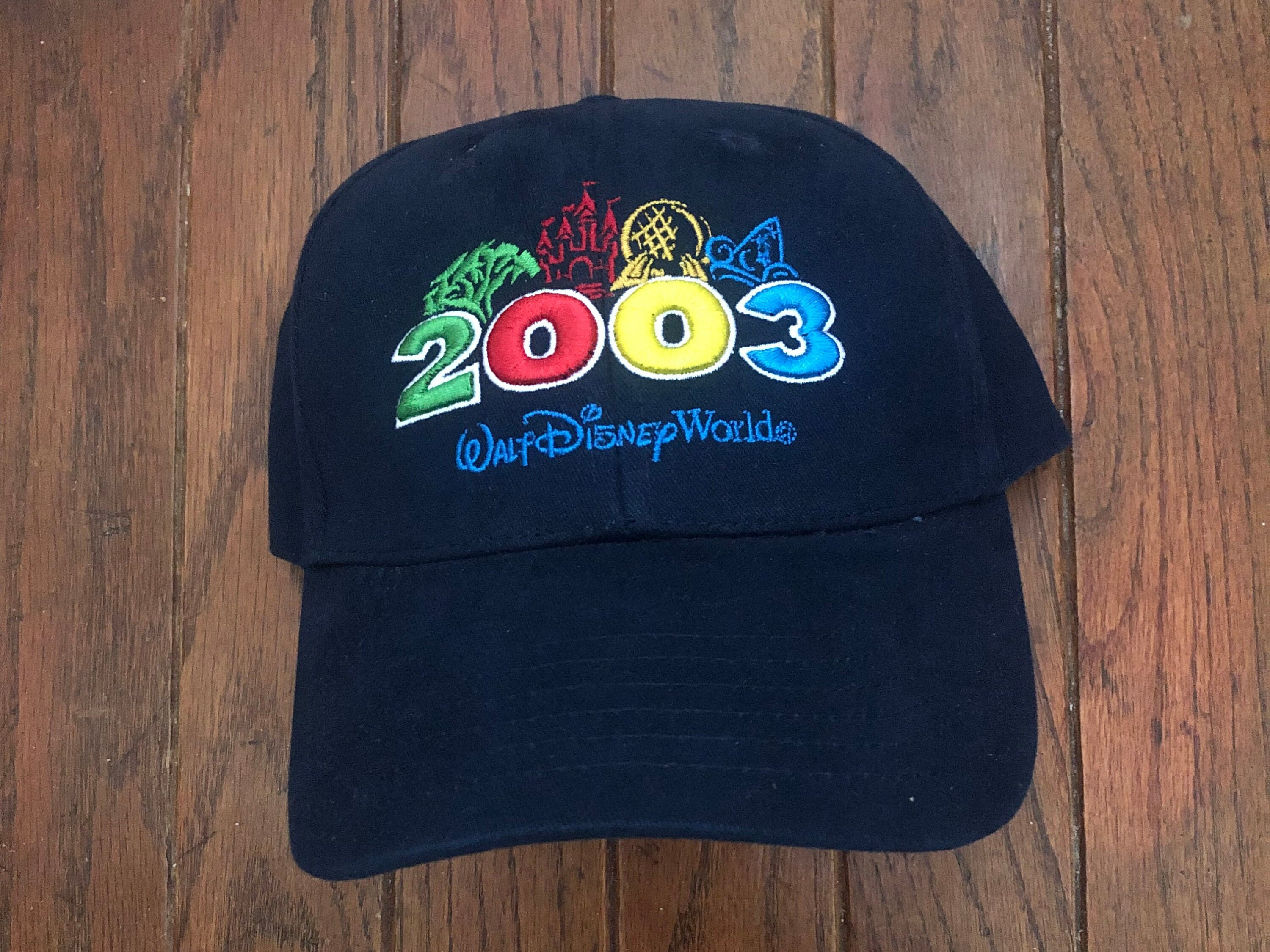 Vintage Disney 2003 Strapback Hat 