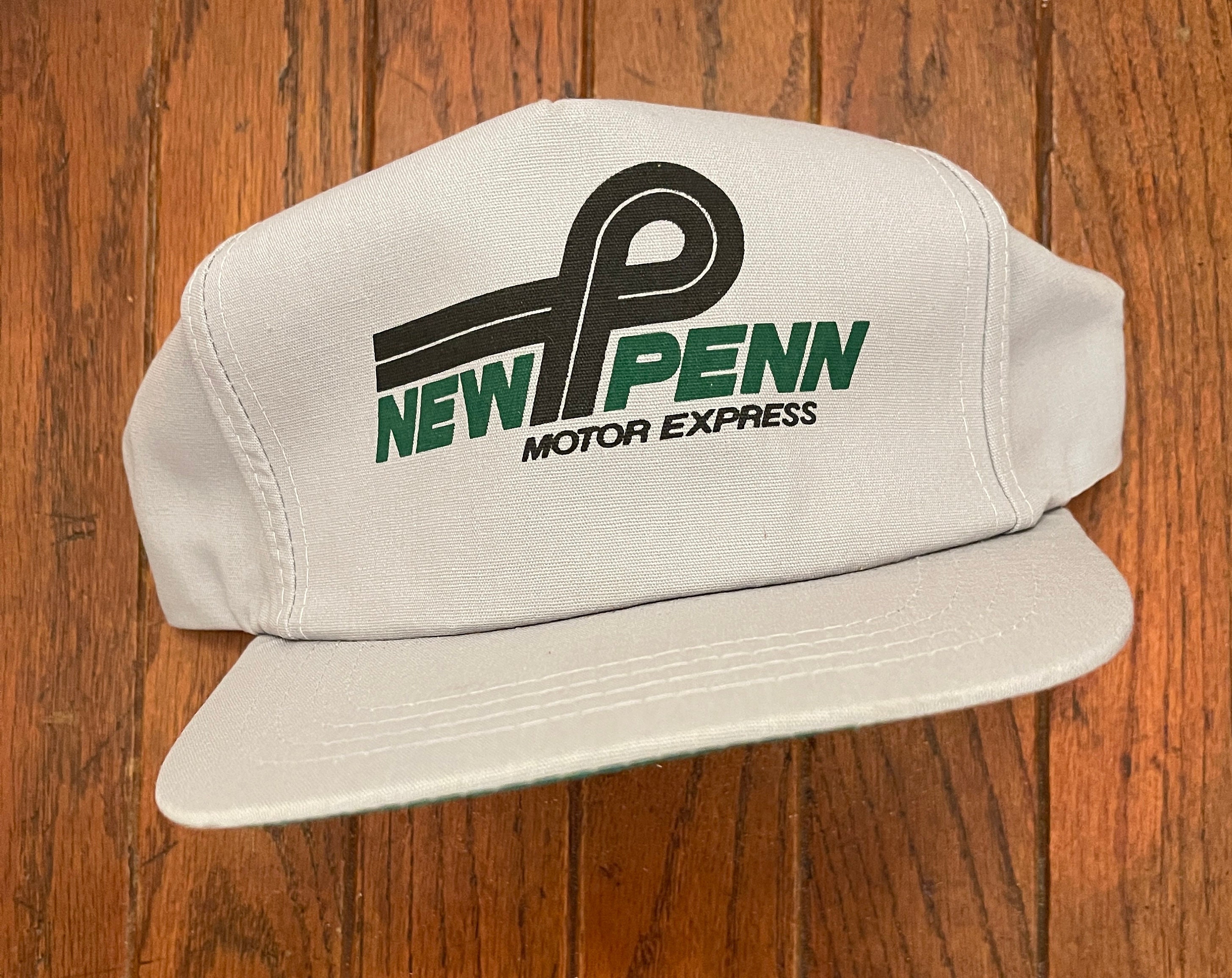 Vintage 80s 90s New Penn Motor Express Snapback Hat Baseball Cap