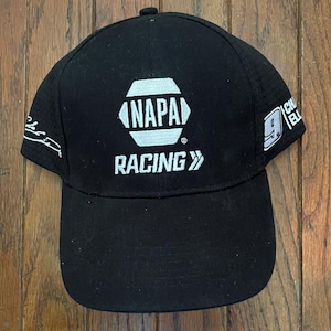 Vintage Deadstock NAPA Racing Strapback Hat Baseball Cap