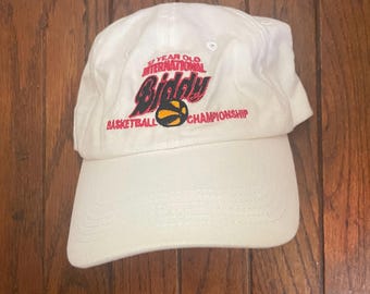 Vintage Minimal Y2K Basketball Plymouth Meeting Pennsylvania Unstructured Strapback Hat Baseball Cap