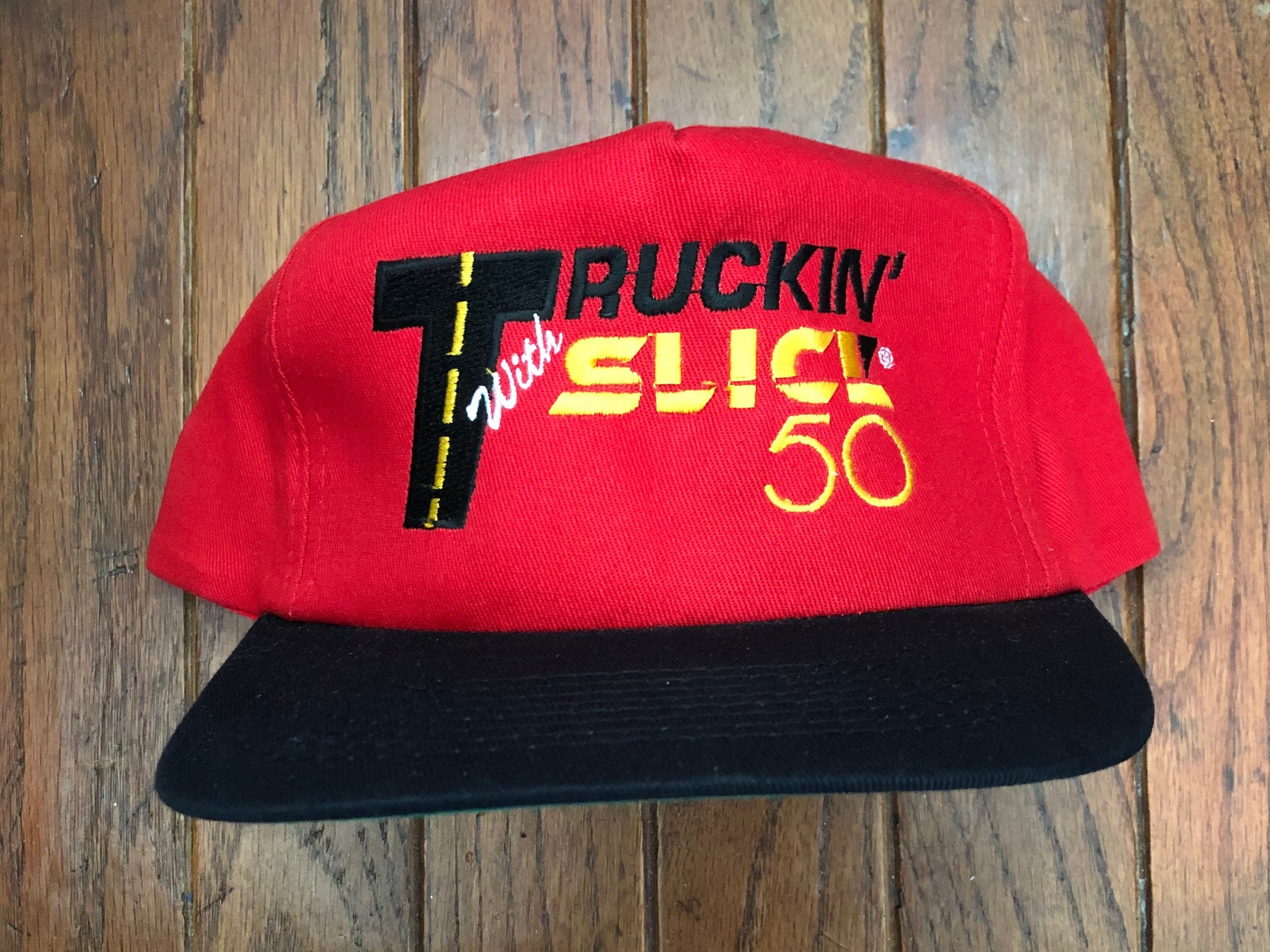 Vintage 90s Slick 50 Snapback Hat 