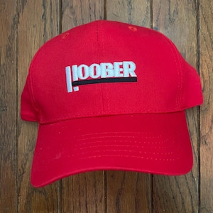 Vintage Deadstock Hoober Tractor Snapback Hat Baseball Cap