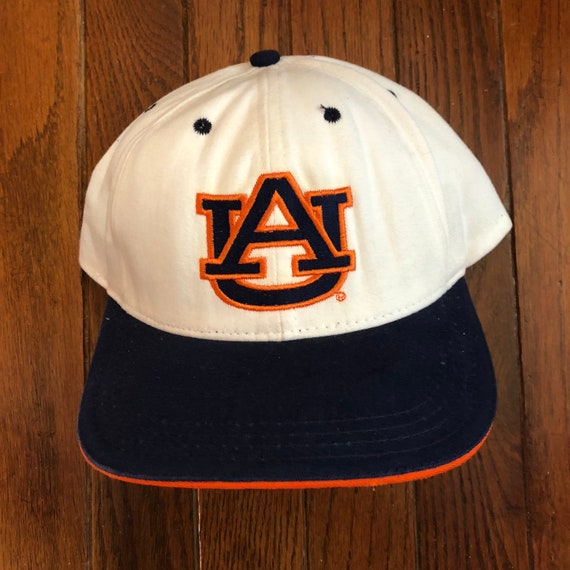 Vintage 90s Auburn Tigers University Snapback Hat Baseball Cap | Etsy