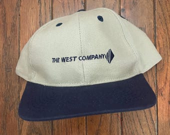 Vintage 80s 90s Wrangler Brushpopper Snapback Hat Baseball Cap