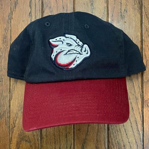 Vintage Lehigh Valley Iron Pigs MiLB Strapback Hat Baseball Cap
